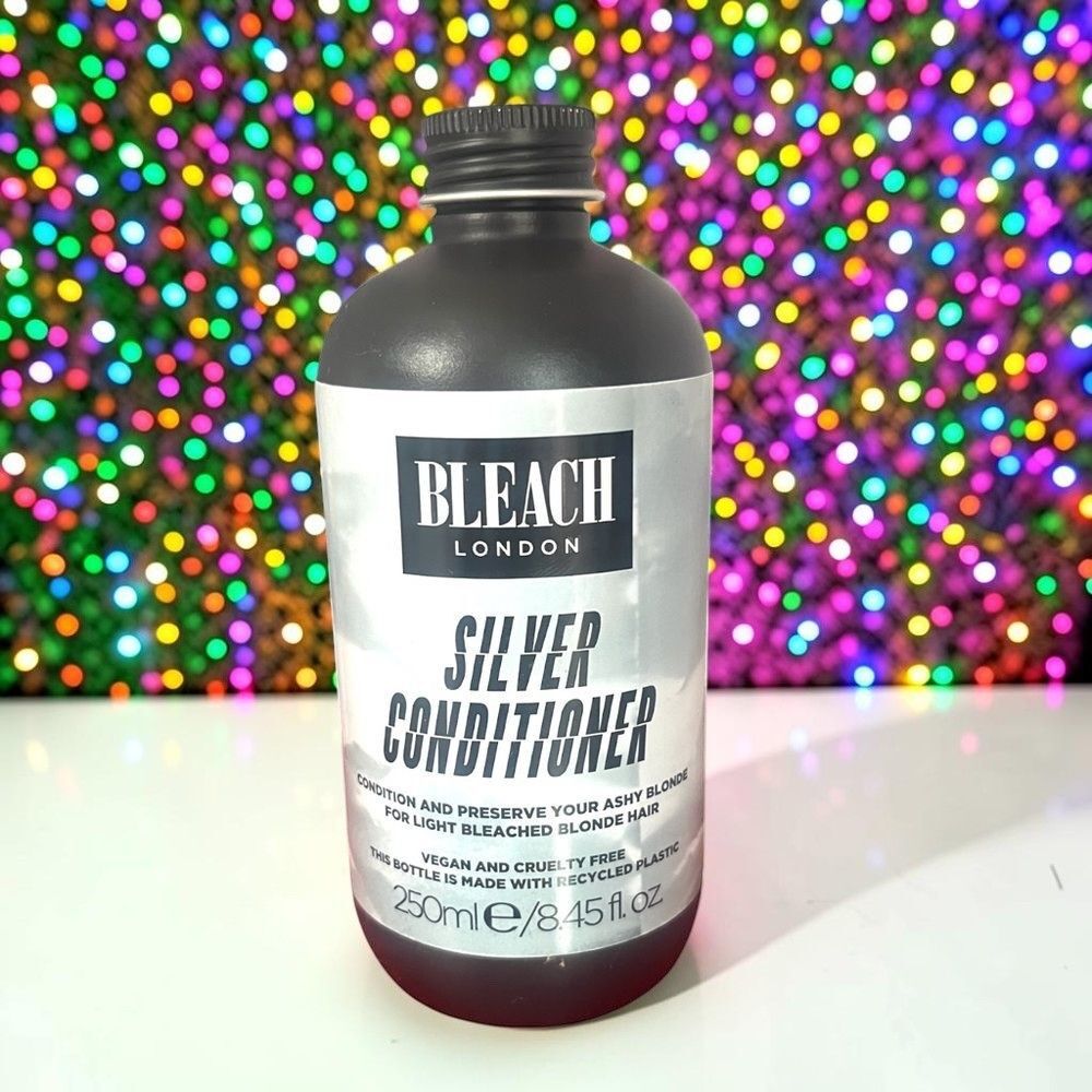 BLEACH LONDON Silver Conditioner Purple for blonde hair 8.45 FL OZ NWOB